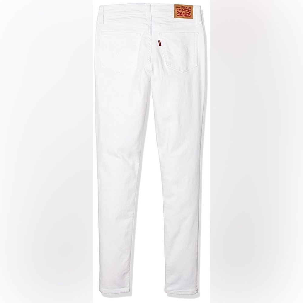 Levi's New With Tags Women's 535 Super Skinny White Jeans Size 14 (W32 L 30)